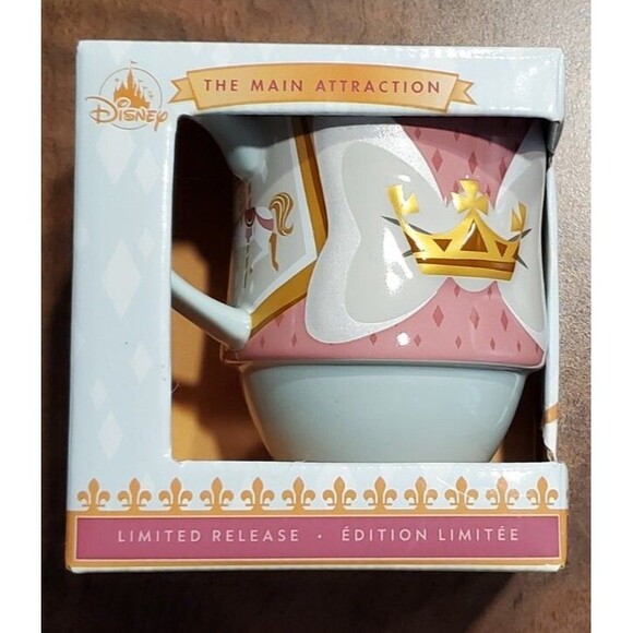 Disney Accessories - Disney Parks Minnie Mouse The Main Attraction King Arthur Carousel Mug 7/12 New